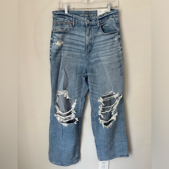 NWT American Eagle Curvy Stretch Super High Rise Jeans Size 12 - Picture 2 of 13